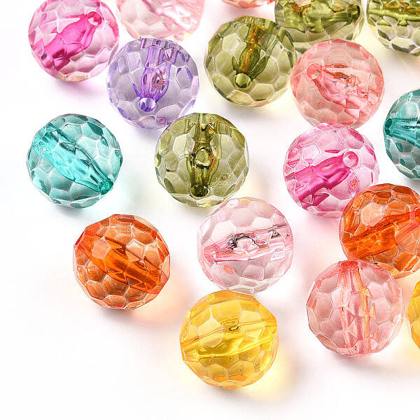 Transparent Acrylic Beads
