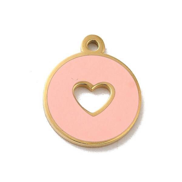 304 Stainless Steel Enamel Charms