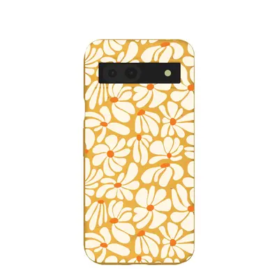Honey Funky Petals Google Pixel 8a Case