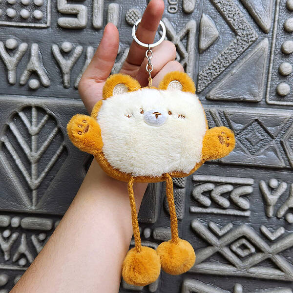 Furry Keychain for Women