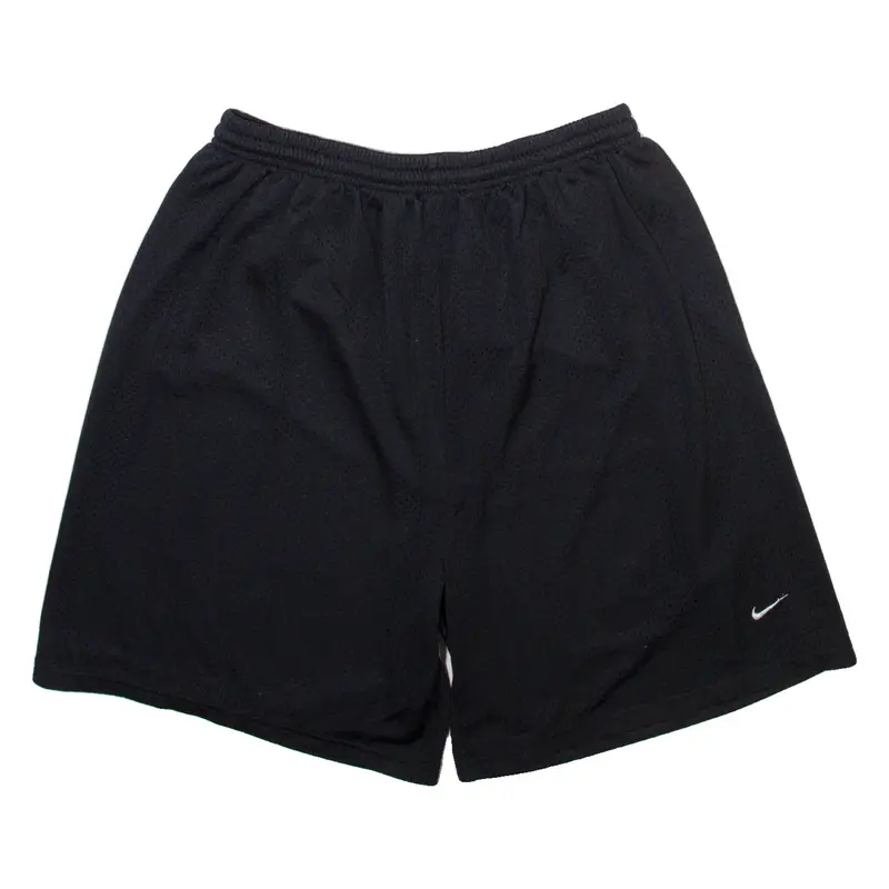 NIKE Mens Casual Shorts Black Relaxed L W28