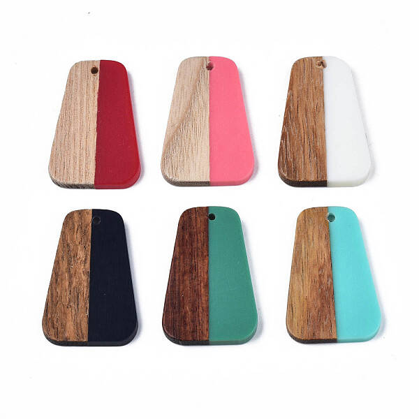 Resin & Wood Pendants
