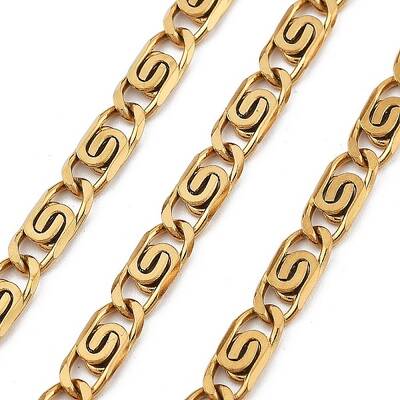 Ion Plating(IP) 304 Stainless Steel Lumachina Chains