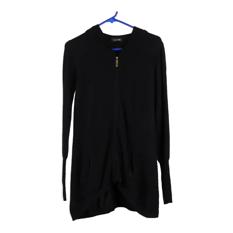 Sara Campbell Hoodie - Small Black Cashmere