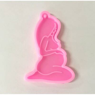 Mother with Heart DIY Pendant Silicone Molds