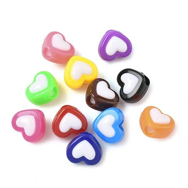 Opaque Acrylic Beads