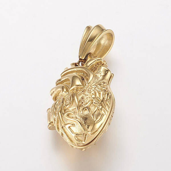 304 Stainless Steel Locket Pendants