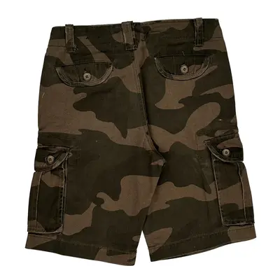 Blue Note Camo Cargo Shorts - 32? Waist Green Cotton