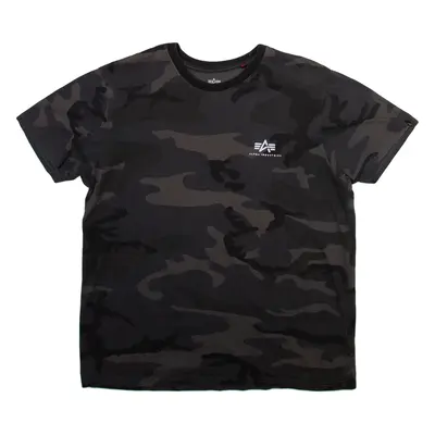 ALPHA INDUSTRIES Camo Mens T-Shirt Grey S
