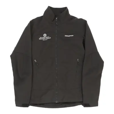 Patagonia Zip Up - Medium Black Polyester