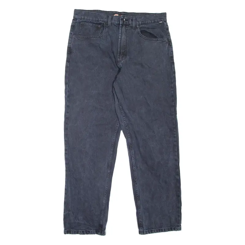 VANS X NICK MICHEL Mens Jeans Blue Loose Tapered W36 L32