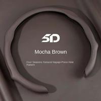 Napa Nappa Leather Steering Wheel Cover New Quick Turn Non-Slip Breathable Ultra-Thin Universal Grip Cover Suitable for Four ...