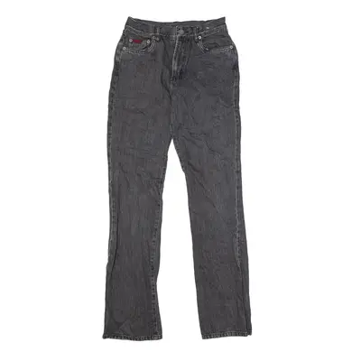 CALVIN KLEIN Jeans Black Denim Slim Straight Womens W26 L31