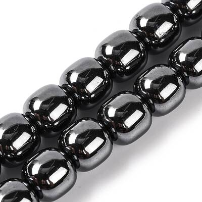 Non-magnetic Synthetic Hematite Beads Strands