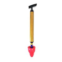 High-Pressure Air Plunger Toilet Unclogging Tool, Manual Dredge for Sink & Bathtub – Multifunctional Clog Remover with Rubb...