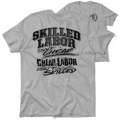 Skilled Labor - Heather Gray T-Shirt
