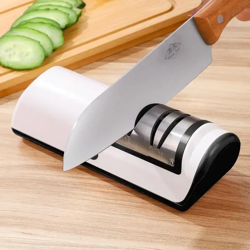 Electric Knife Sharpener, Metal Knife Sharpener, USB rechargeable, Household Knife Sharpener for Kitchen, Kitchen Gadgets, Ho...