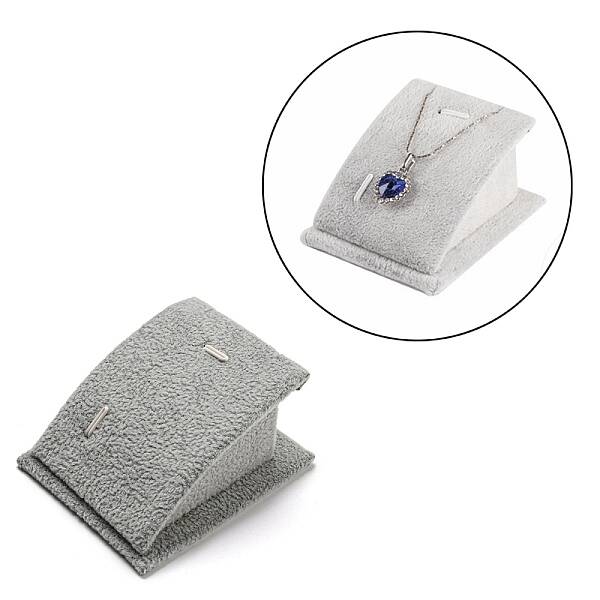 Velvet Curved Jewelry Displays