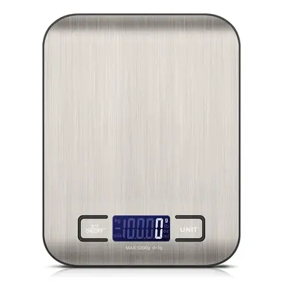 Multifunctional Food Scale, 1 Count 6 Units Kitchen Digital Scale with Tare Function, Kitchen Measuring Utensils for Baking C...