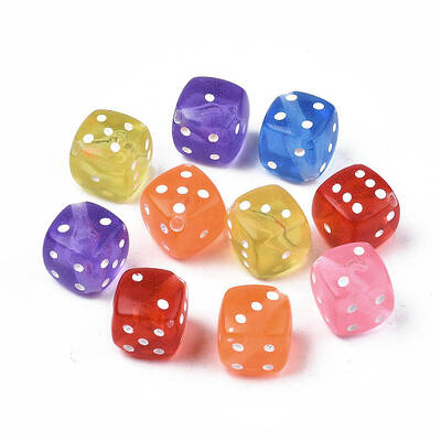 Transparent Acrylic Beads