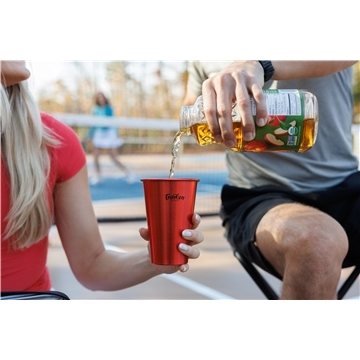 50 Customized Pre-Game Aluminum Stadium Cup - 18 oz - Recyclable & ...