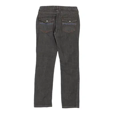 Age 10-12 Oviesse Slim Fit Jeans - 29W 27L Grey Cotton
