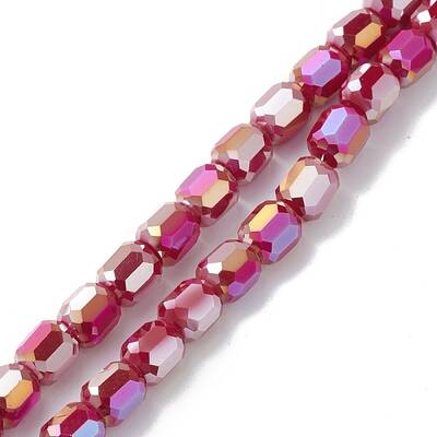 Electroplate Glass Beads Strands
