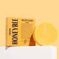 HoneyBee Turmeric & Honey Facial Soap Bar | Fades Dark Spots | Evens Tone & Reduces Blemishes Radiant Acne