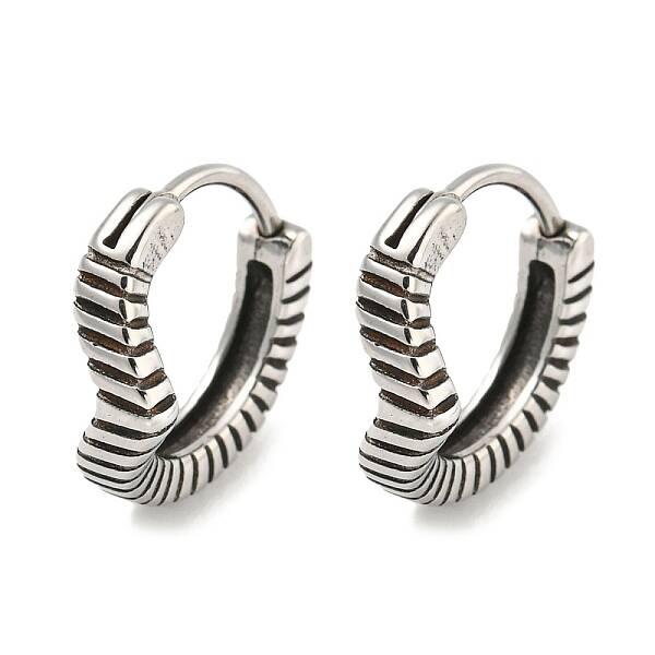 316 Surgical Stainless Steel Hoop Earrings