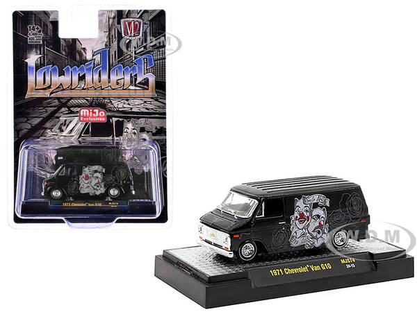 1971 Chevrolet G10 Van Black Metallic with Graphics \
