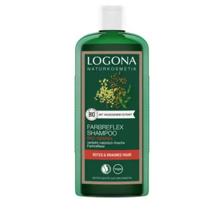 Logona Reflective Shampoo - Red and Brown Hair, 250 ml
