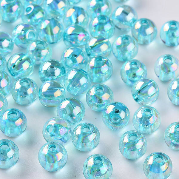 Transparent Acrylic Beads