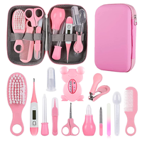 Baby Grooming Kit, Infant Safety Care Set with Hair Brush Comb Nail Clipper Nasal Aspirator,Baby Essentials Kit for Newborn G...