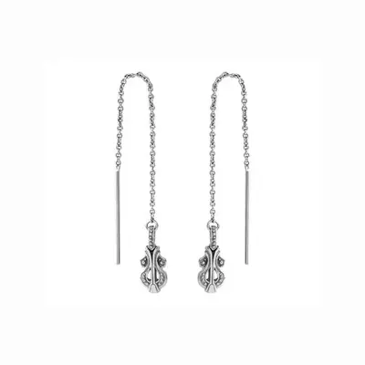 Melody Threaders Silver | Size: 4 in.