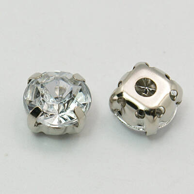 Square Sew on Rhinestone