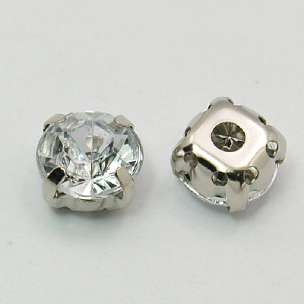 Square Sew on Rhinestone