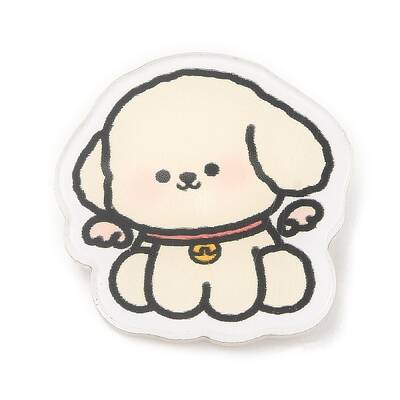 Dog Angel Acrylic Brooches