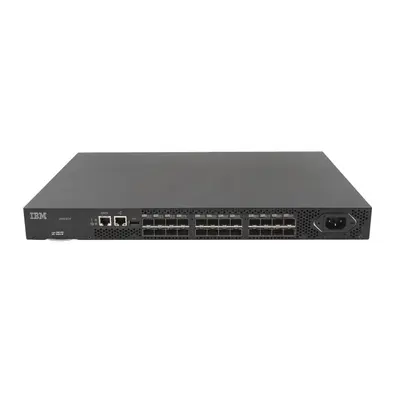 2498-B24-WB IBM 8/24 24 x Ports (8 x Port Active) 8Gb/s Fibre Channel SAN Switch
