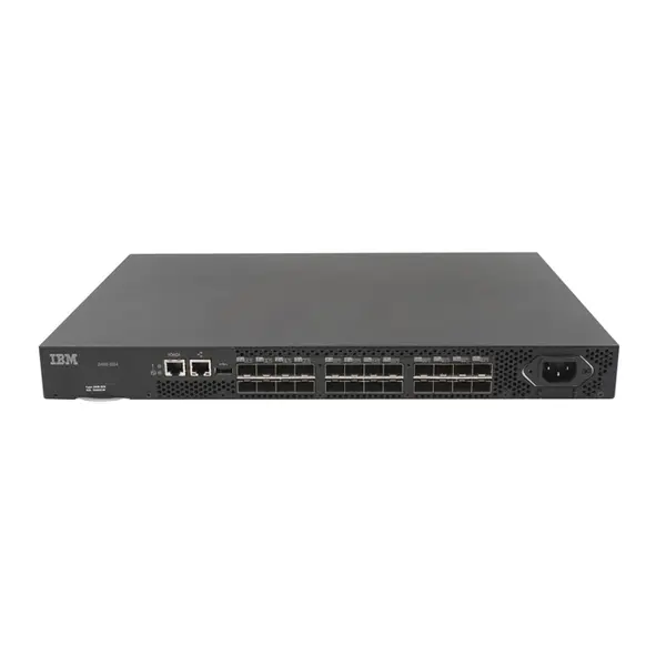 2498-B24-WB IBM 8/24 24 x Ports (8 x Port Active) 8Gb/s Fibre Channel SAN Switch