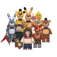 Custom Five Nights at Freddys Block Minifigure Toppers