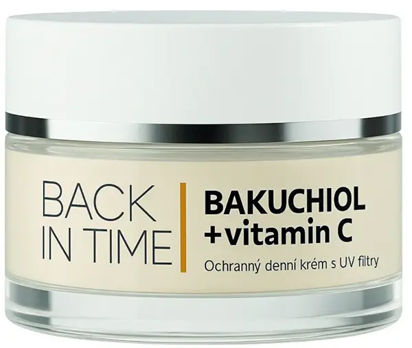 Vivaco Crema Viso Quotidiana Con Bakuchiol, Vitamina C E Filtro Spf 50 Ml
