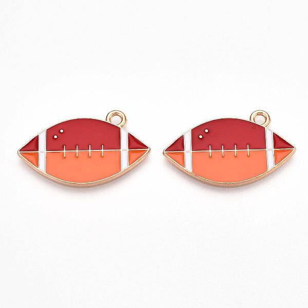 Alloy Enamel Pendants