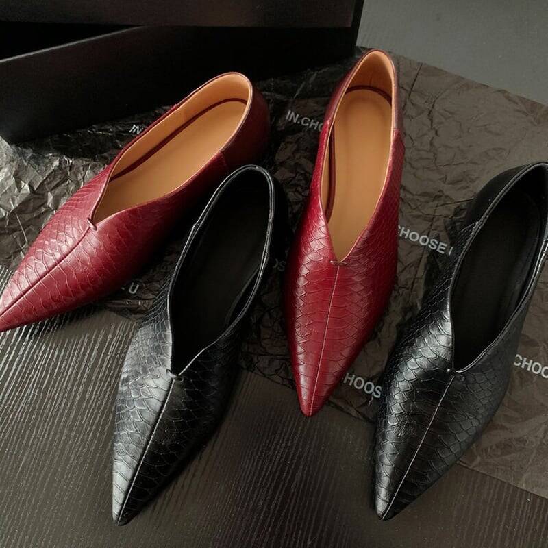 CHIKO Jemila Pointy Toe Block Heels Pumps Shoes