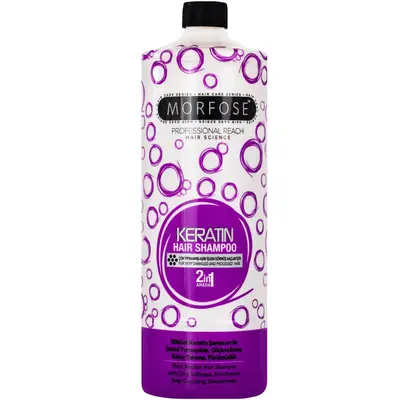 Keratin hair shampoo Morfose 1000 ml