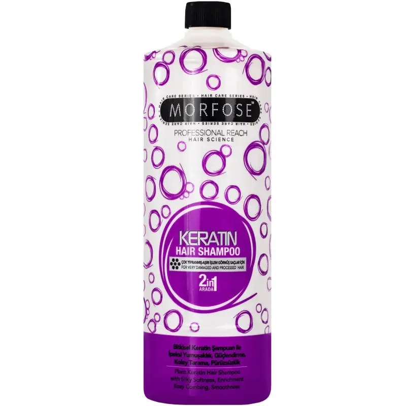 Keratin hair shampoo Morfose 1000 ml