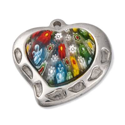 Handmade Millefiore Glass Pendants