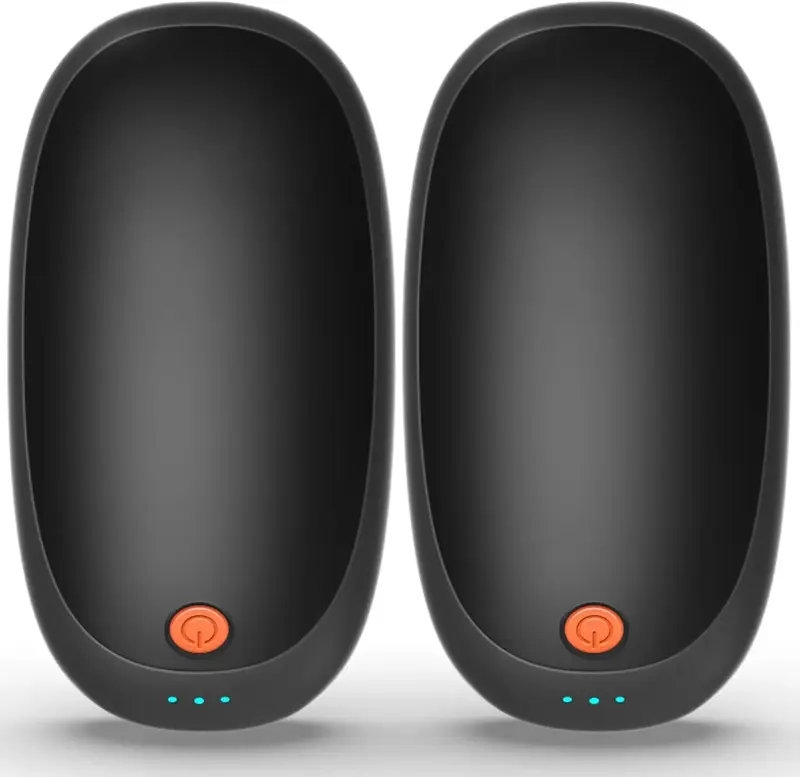 Upgrade 20H Heating Time AI Hand Warmers Rechargeable 2 Pack, Rechargeable Hand Warmer,6000mAh Portable Pocket Heater, Golf A...
