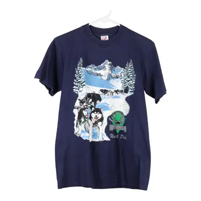 Jerzees T-Shirt - Medium Blue Cotton