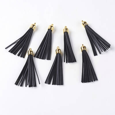 Faux Suede Tassel Pendant Decorations