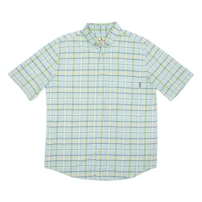 WOOLRICH Mens Shirt Blue Check M